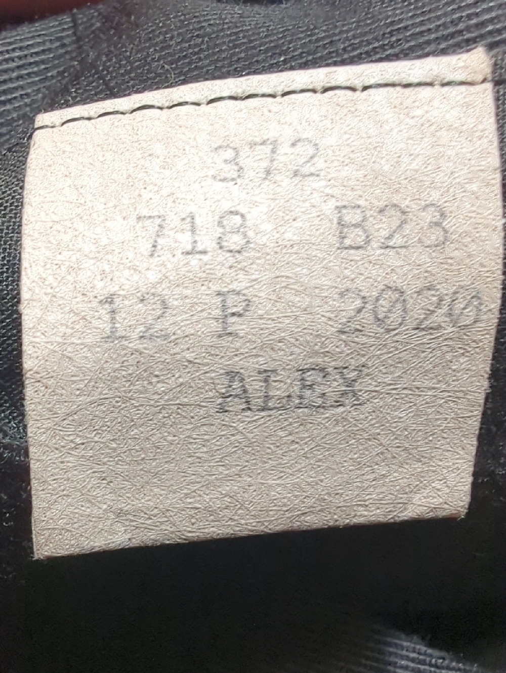 Burberry Classic Check Lined Jacket in Black & Beige, Black and Red Lining - Picture 15 of 15